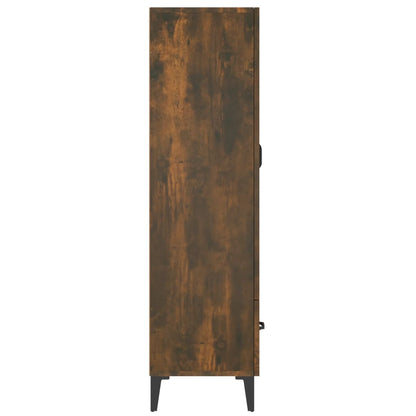 Skåp Rökfärgad Ek 70x31x115 cm