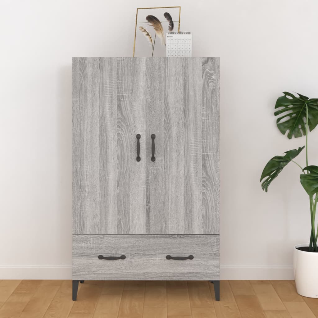Skåp Sonoma Grå 70x31x115 cm