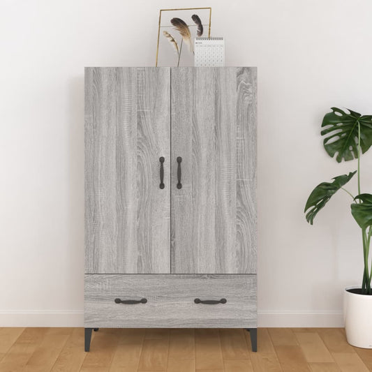 Skåp Sonoma Grå 70x31x115 cm