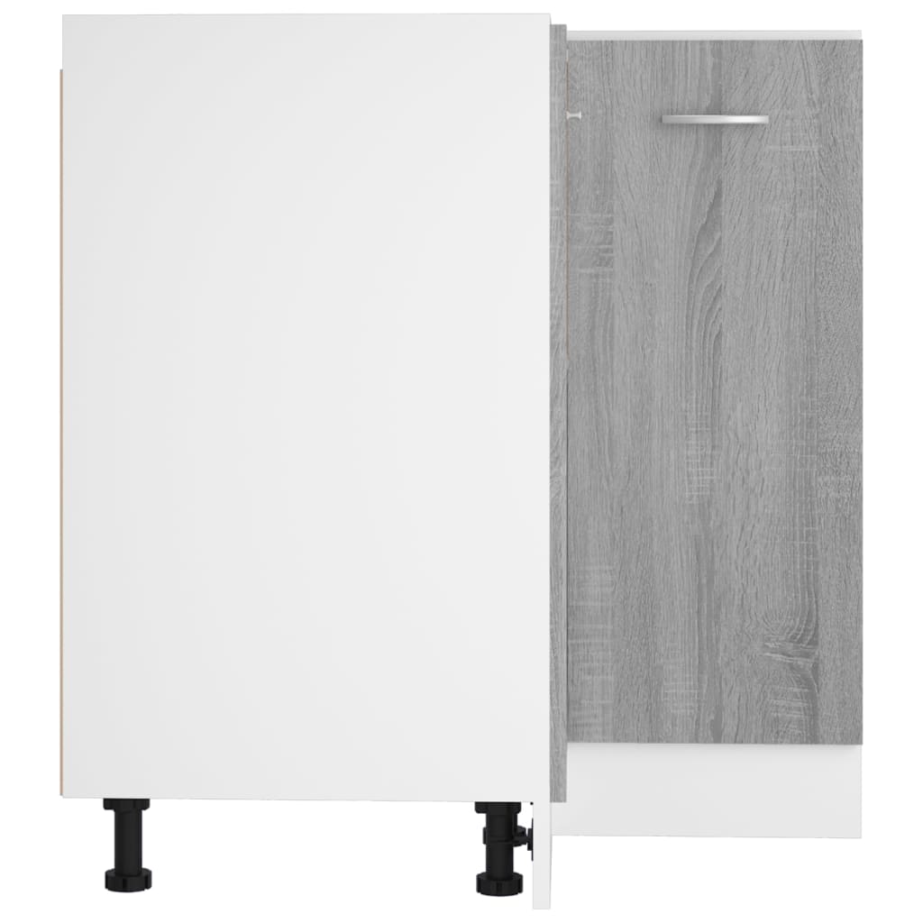 Köksinredning Underskåp Bänkskåp “Lyon” Sonoma Grå 75,5x75,5x81,5 cm