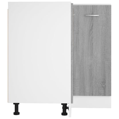 Köksinredning Underskåp Bänkskåp “Lyon” Sonoma Grå 75,5x75,5x81,5 cm