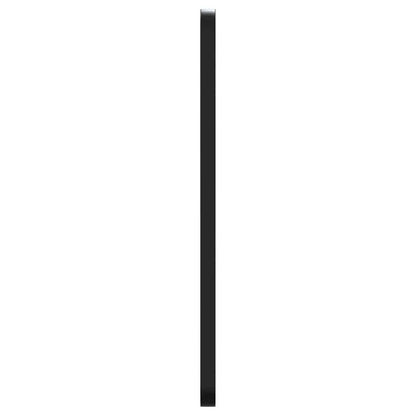 Väggspegel Svart 40x80 cm rektangulär