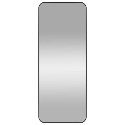 Väggspegel Svart 40x100 cm rektangulär