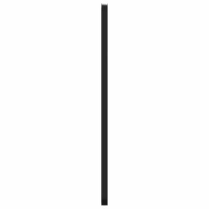Väggspegel Svart 40x100 cm rektangulär