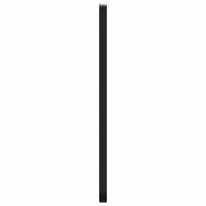 Väggspegel Svart 50x80 cm rektangulär
