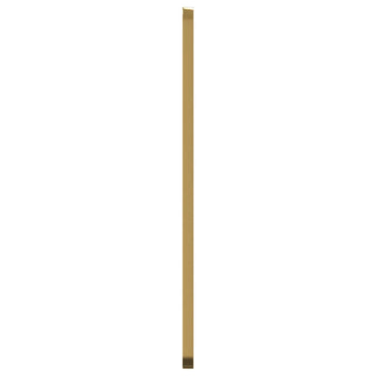 Väggspegel guld 30x100 cm rektangulär