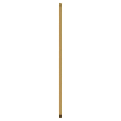 Väggspegel guld 40x100 cm rektangulär