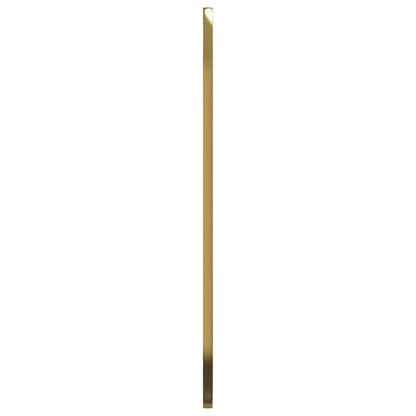 Väggspegel guld 40x90 cm ovan