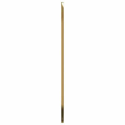 Väggspegel guld 45x100 cm ovan