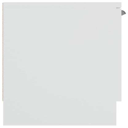 TV-Möbel Vit TV-Bänk 102x35x36,5 cm