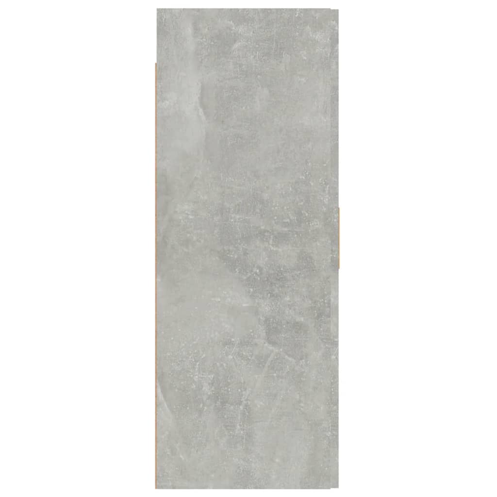 Väggskåp Betonggrå 69,5x34x90 cm