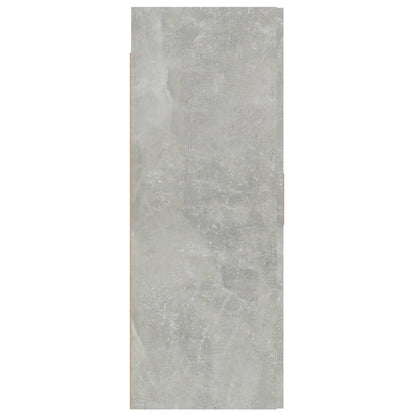 Väggskåp Betonggrå 69,5x34x90 cm