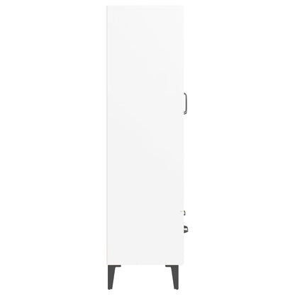 Skåp Vit 70x31x115 cm