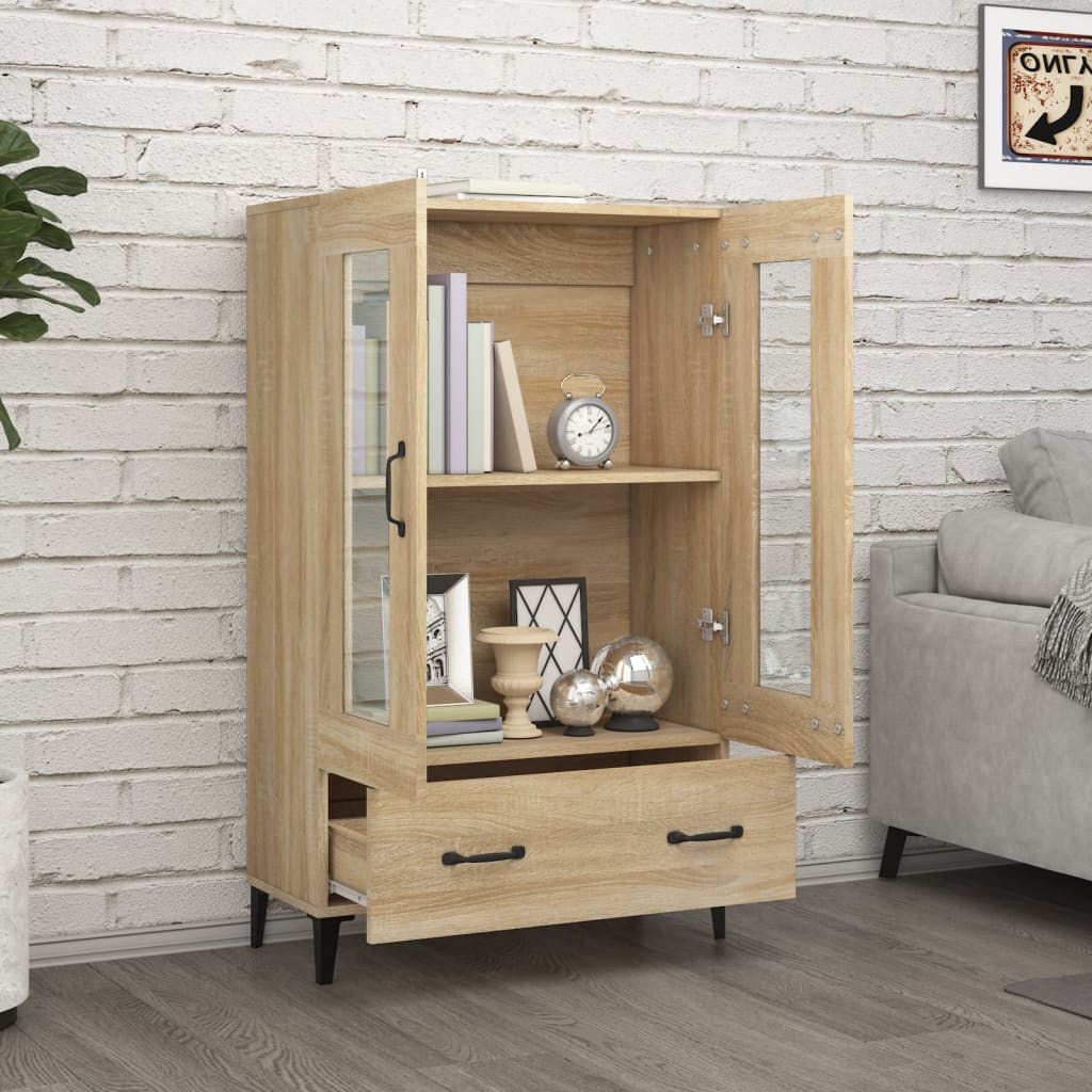 Skåp Sonoma Ek 70x31x115 cm