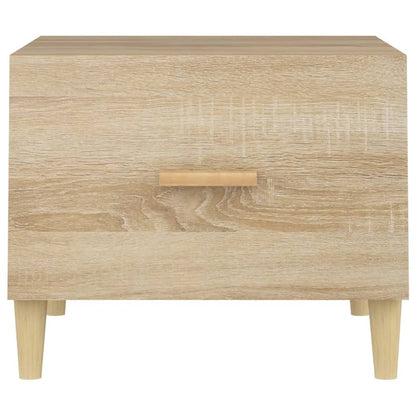 Soffbord Sonoma Ek 2 st 50x50x40 cm