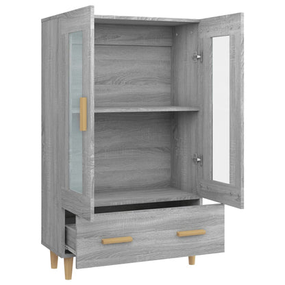 Skåp Sonoma Grå 70x31x115 cm