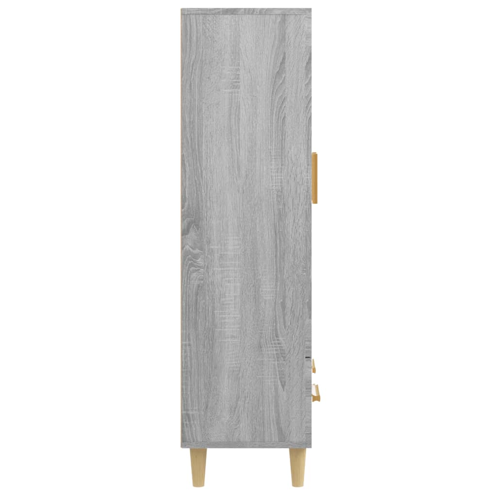 Skåp Sonoma Grå 70x31x115 cm