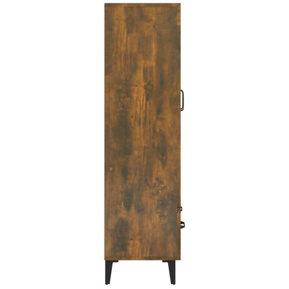 Skåp Rökfärgad Ek 70x31x115 cm