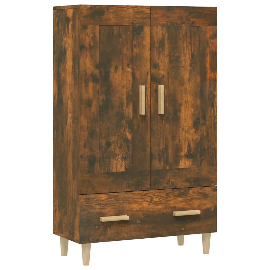 Skåp Rökfärgad Ek 70x31x115 cm