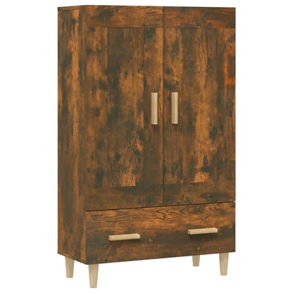 Skåp Rökfärgad Ek 70x31x115 cm