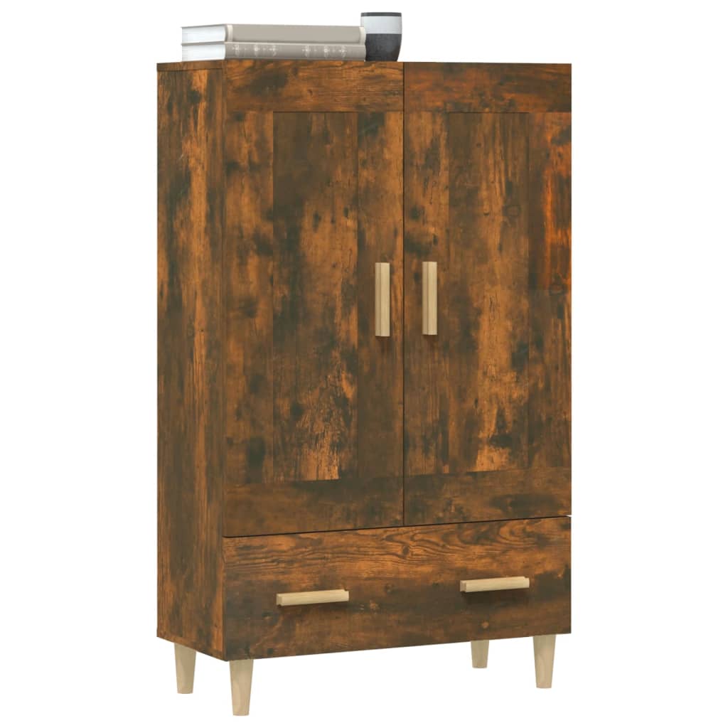 Skåp Rökfärgad Ek 70x31x115 cm