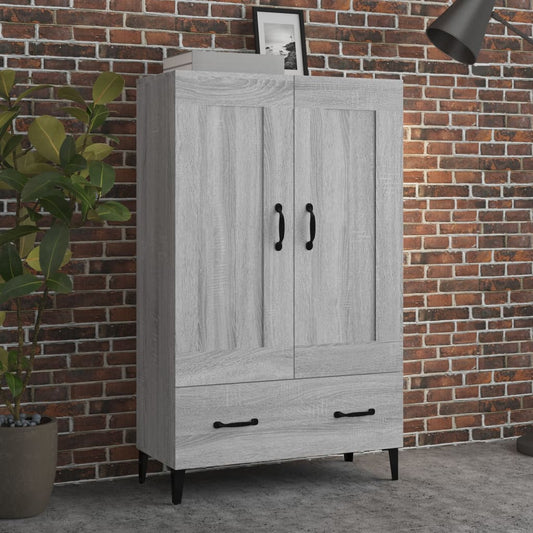 Skåp Sonoma Grå 70x31x115 cm