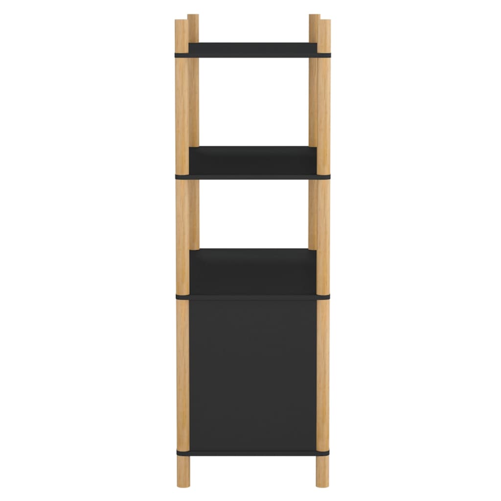 Skåp Svart 80x40x121 cm