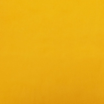 Matstolar 2 st gul sammet