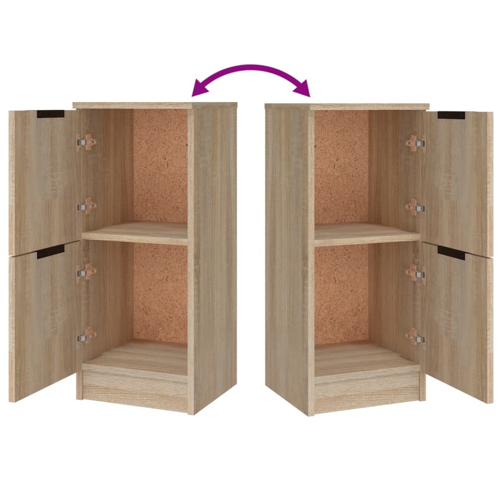 Skänk Sonoma Ek 3 delar