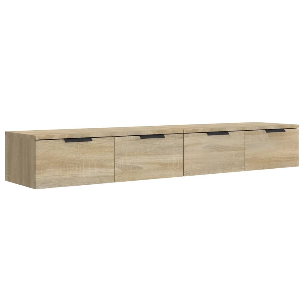 Väggskåp Sonoma Ek 2 st 68x30x20 cm