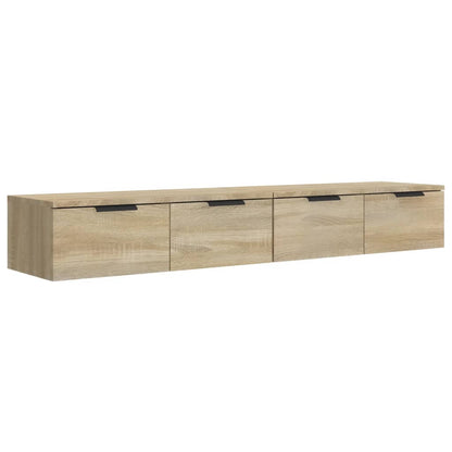 Väggskåp Sonoma Ek 2 st 68x30x20 cm