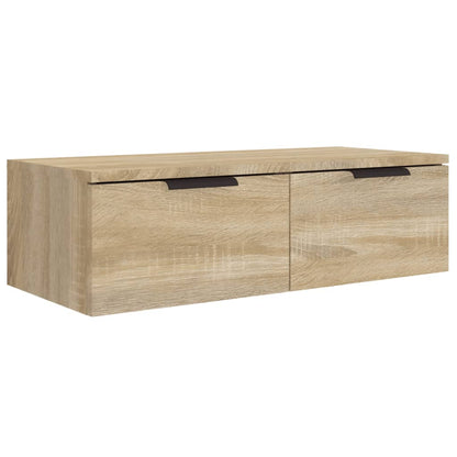 Väggskåp Sonoma Ek 2 st 68x30x20 cm