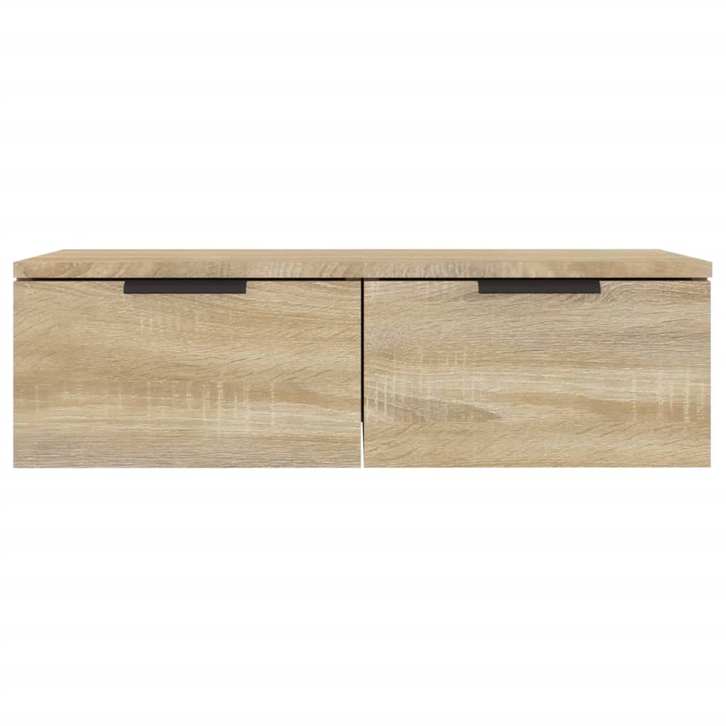 Väggskåp Sonoma Ek 2 st 68x30x20 cm