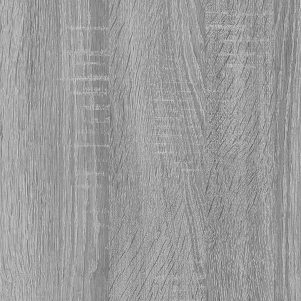 Väggskåp Sonoma Grå 2 st 102x30x20 cm
