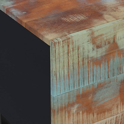 Tv-bänk 105x33x46 cm massivt återvunnet trä