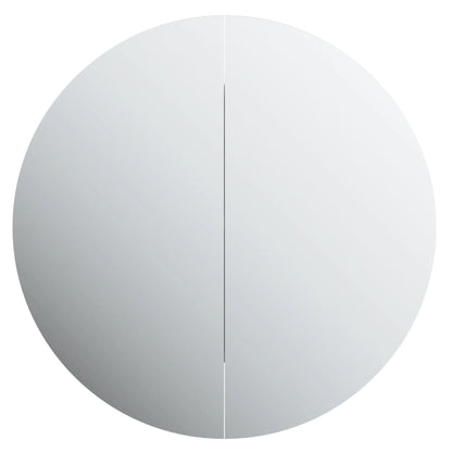 Badrumsspegel Spegelskåp LED Ek 47x47x17,5 cm