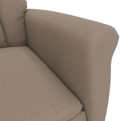Fåtölj Taupe 70.5 x 96.5 x 95 cm Polyester