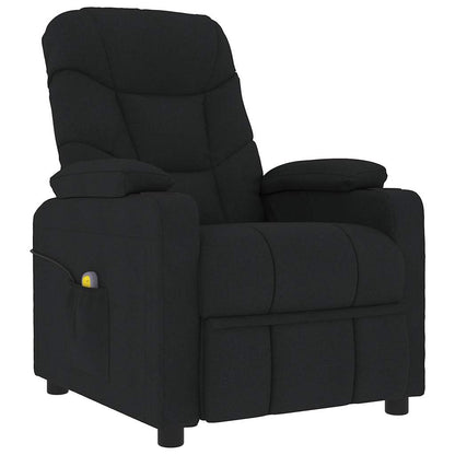 Fåtölj Svart Reclinerfåtölj tyg