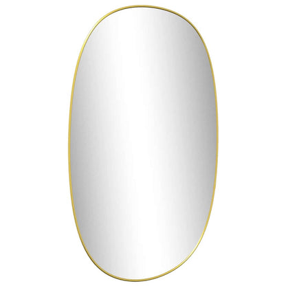 Väggspegel guld 80x50 cm