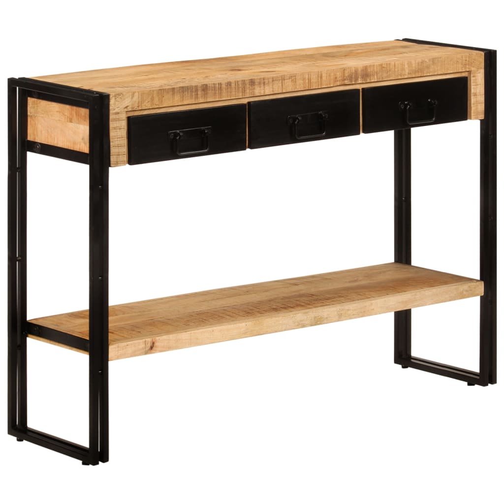 Avlastningsbord Konsollbord Trä 110x30x76 cm massivt mangoträ
