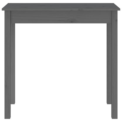 Avlastningsbord Konsollbord Grå 80x40x75 cm massiv furu