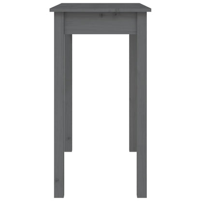 Avlastningsbord Konsollbord Grå 80x40x75 cm massiv furu