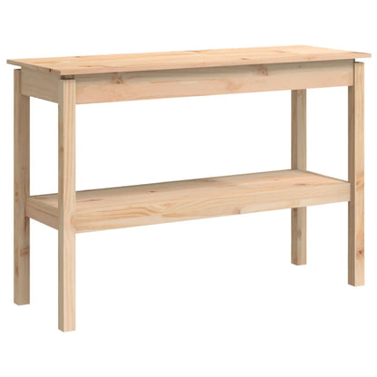 Avlastningsbord Konsollbord Trä 110x40x75 cm massiv furu