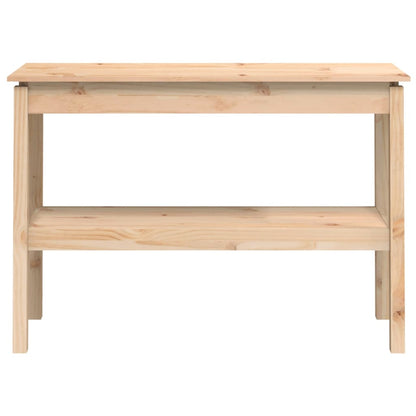 Avlastningsbord Konsollbord Trä 110x40x75 cm massiv furu