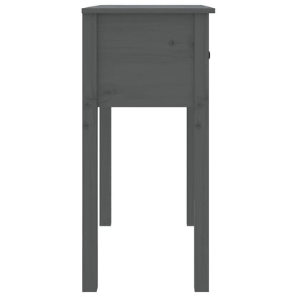 Avlastningsbord Konsollbord Grå 70x35x75 cm massiv furu