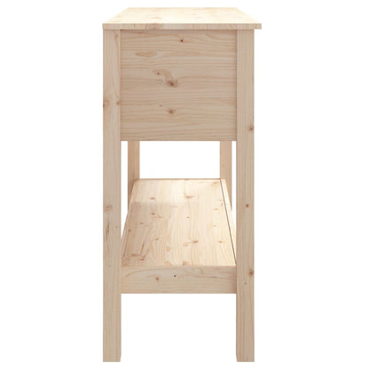 Avlastningsbord Konsollbord Trä100x35x75 cm massiv furu