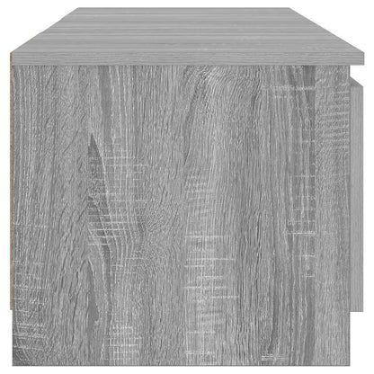 TV-Möbel Sonoma Grå TV-Bänk LED 140x40x36 cm