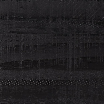 Byrå Svart 75x35x70 cm massiv furu