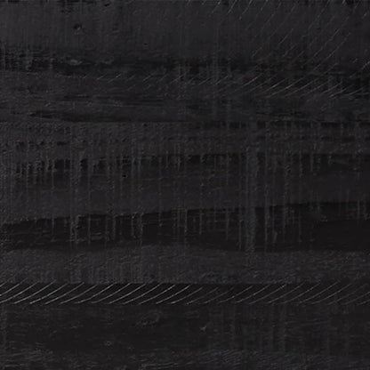 Byrå Svart 42x35x110 cm massiv furu