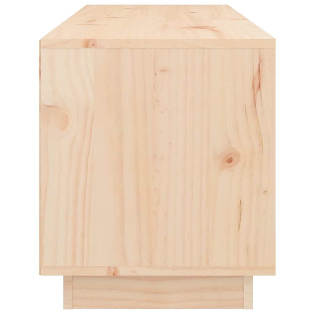 TV-Möbel Trä TV-Bänk 105x34x40 cm massiv furu